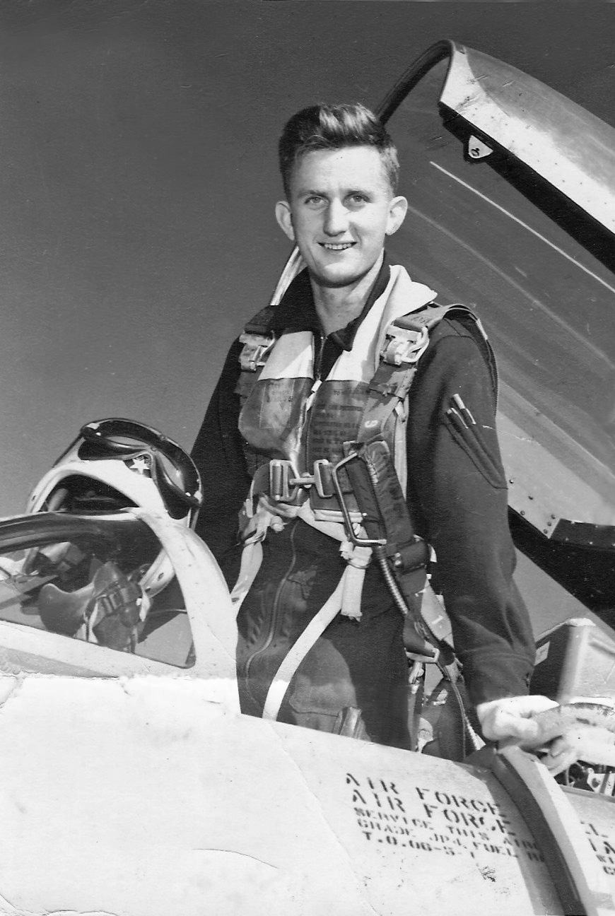 Arnold Ebneter_T-33_Foster_AFB_1953