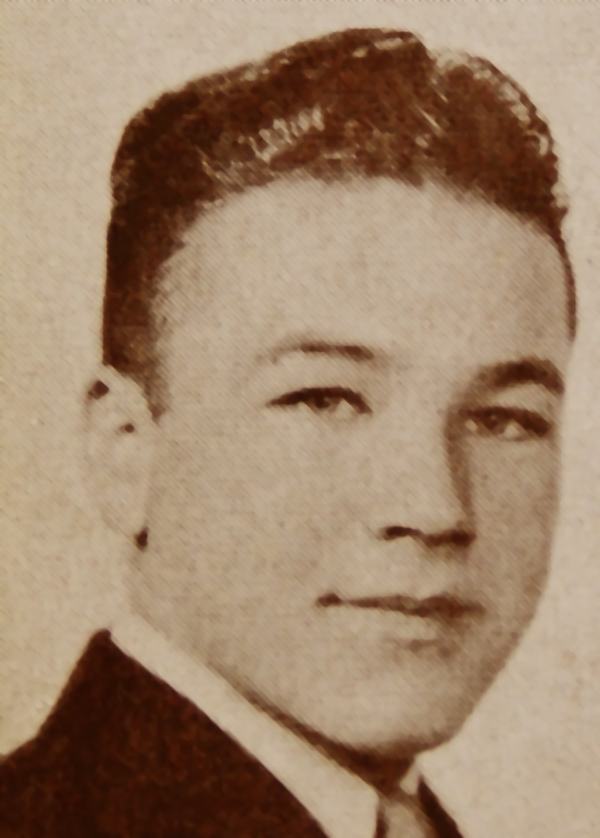 Conrad Mattsons High School Year Book Photo 1937 Sepia