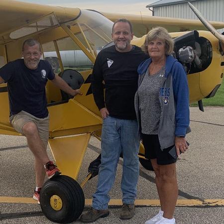 Cory Johnson Terri Johnson Ryan Johnson with Cub