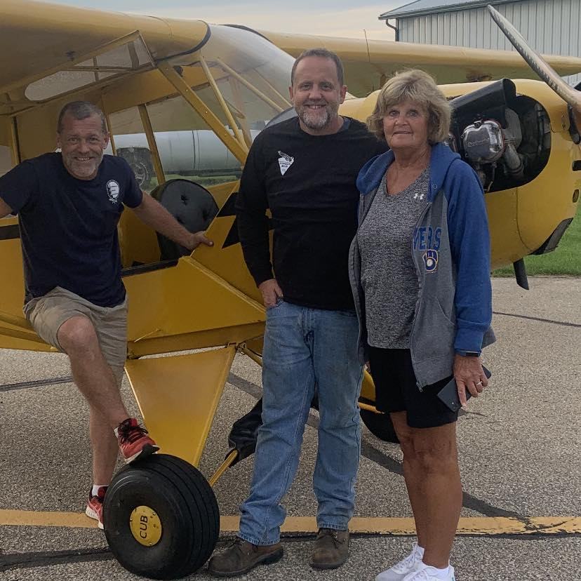 Cory Johnson Terri Johnson Ryan Johnson with Cub
