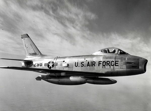 F 86 Sabre Jet. smaller