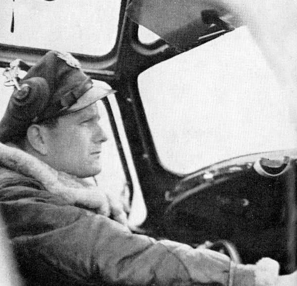 John L. "Jack" Jerstad B24 cockpit
