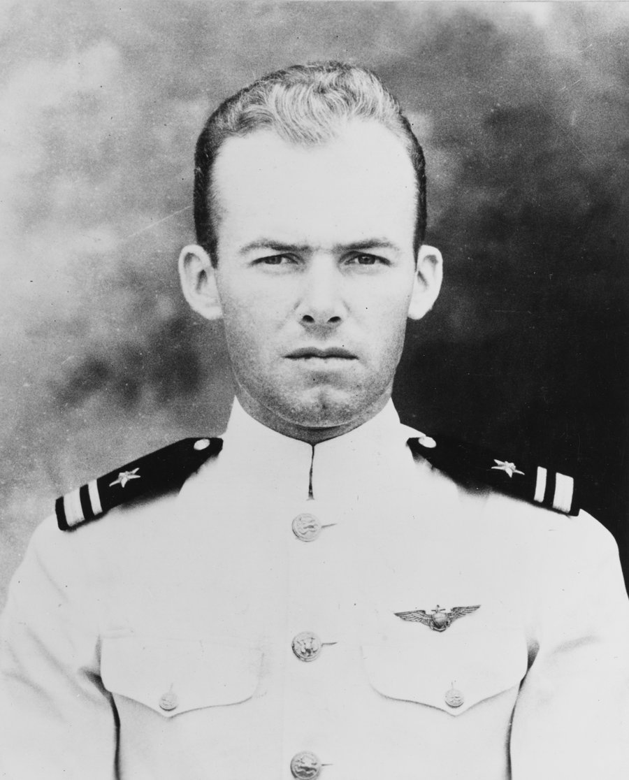 Lt JG James H Flately Jr USN