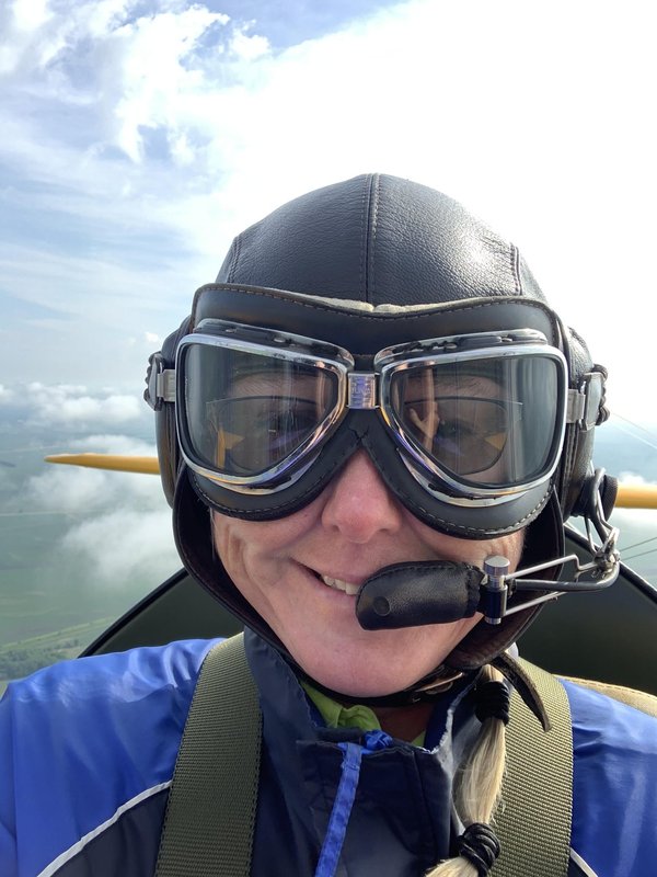 Marie Spear Flying Smile