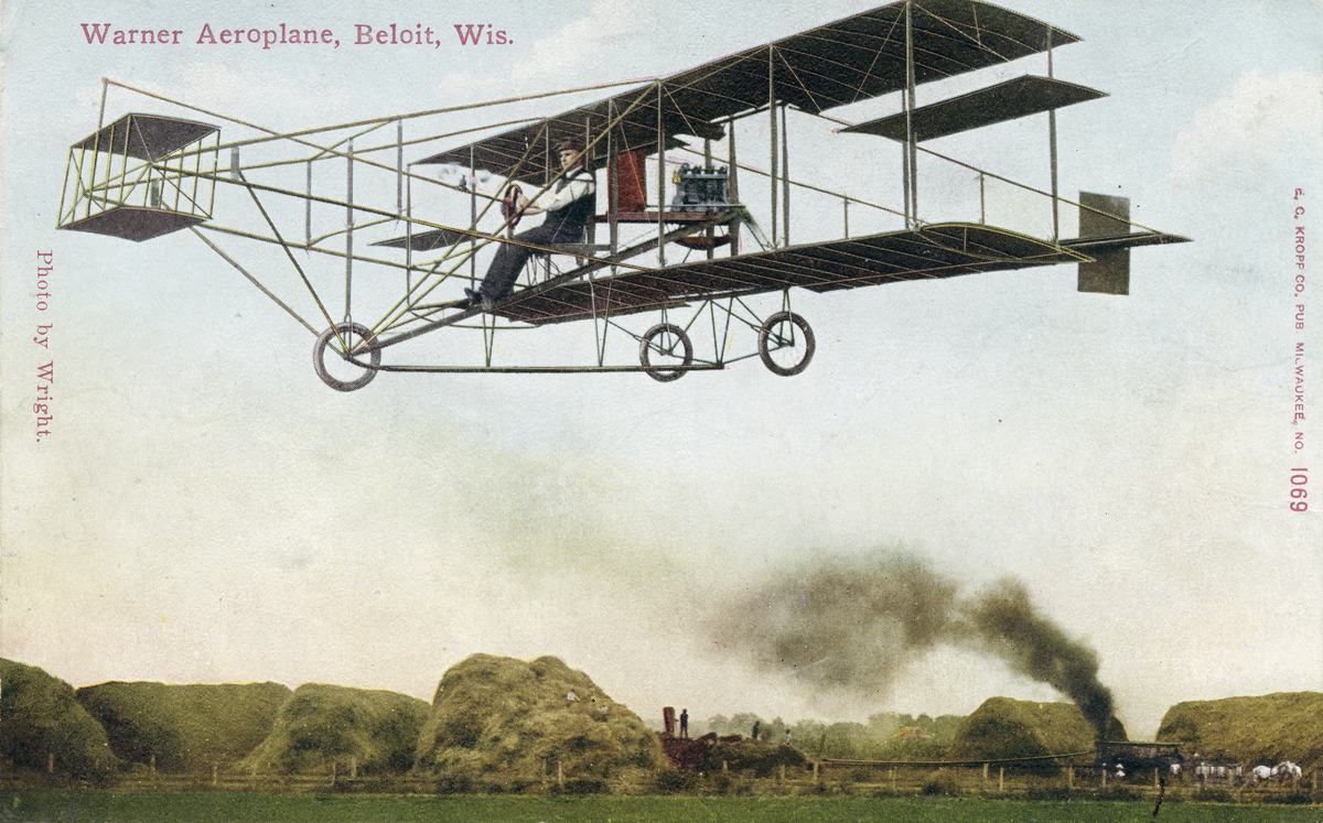 Warner Post Card Flight