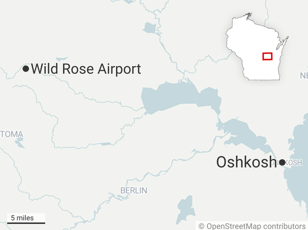 Wild Rose Airport Map