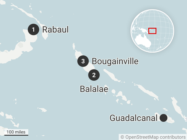 admiral-yamamoto-movements-on-april-18-1942 Mitscher Map