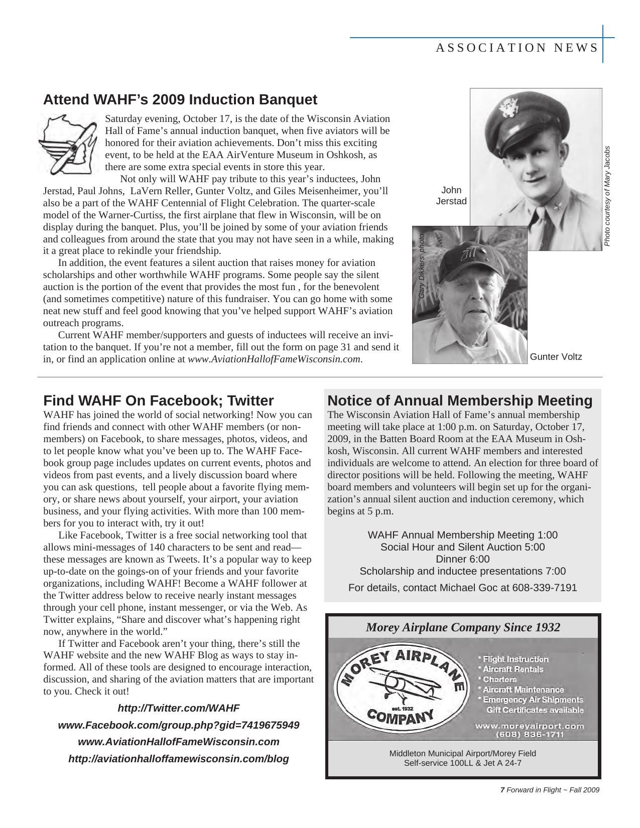 Forward in Flight - Fall 2009 -  Page7