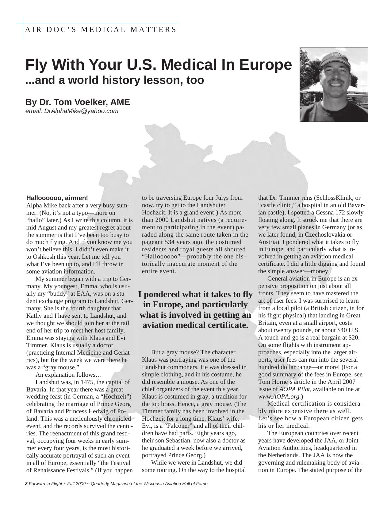 Forward in Flight - Fall 2009 -  Page8