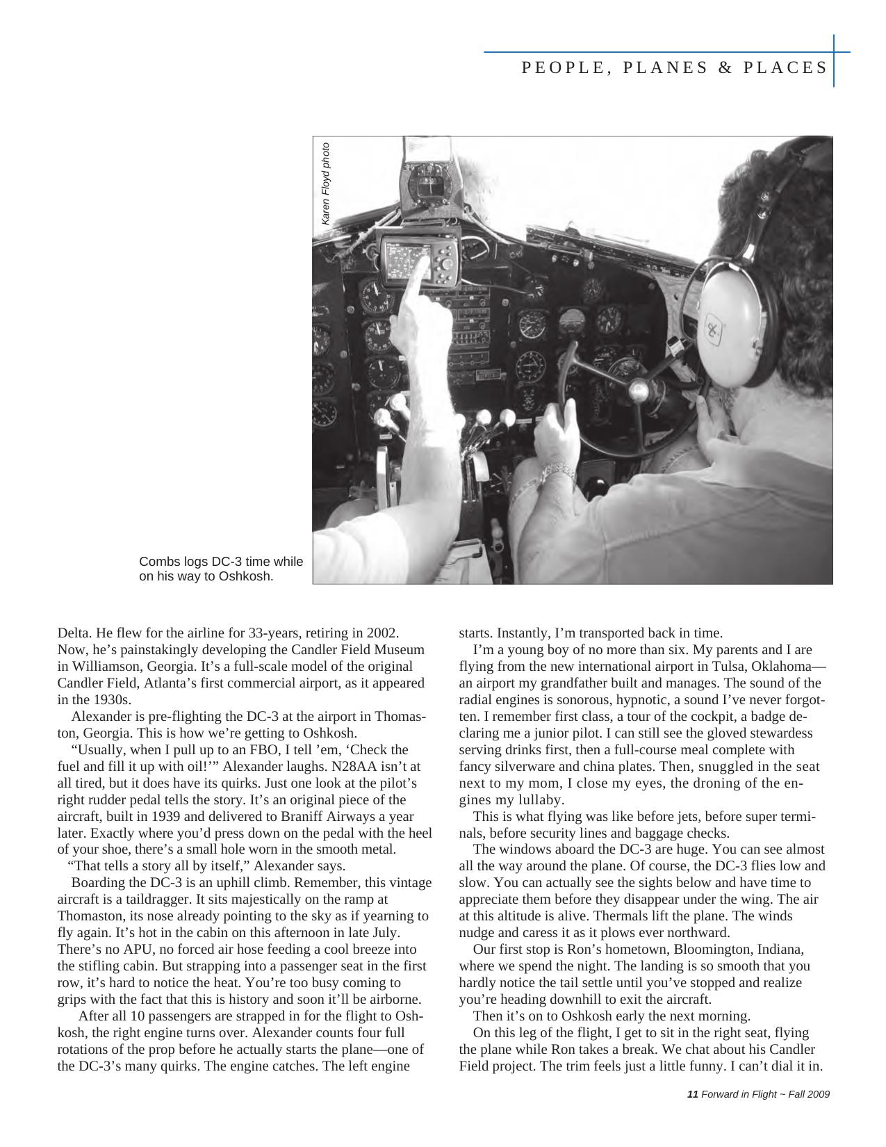 Forward in Flight - Fall 2009 -  Page11