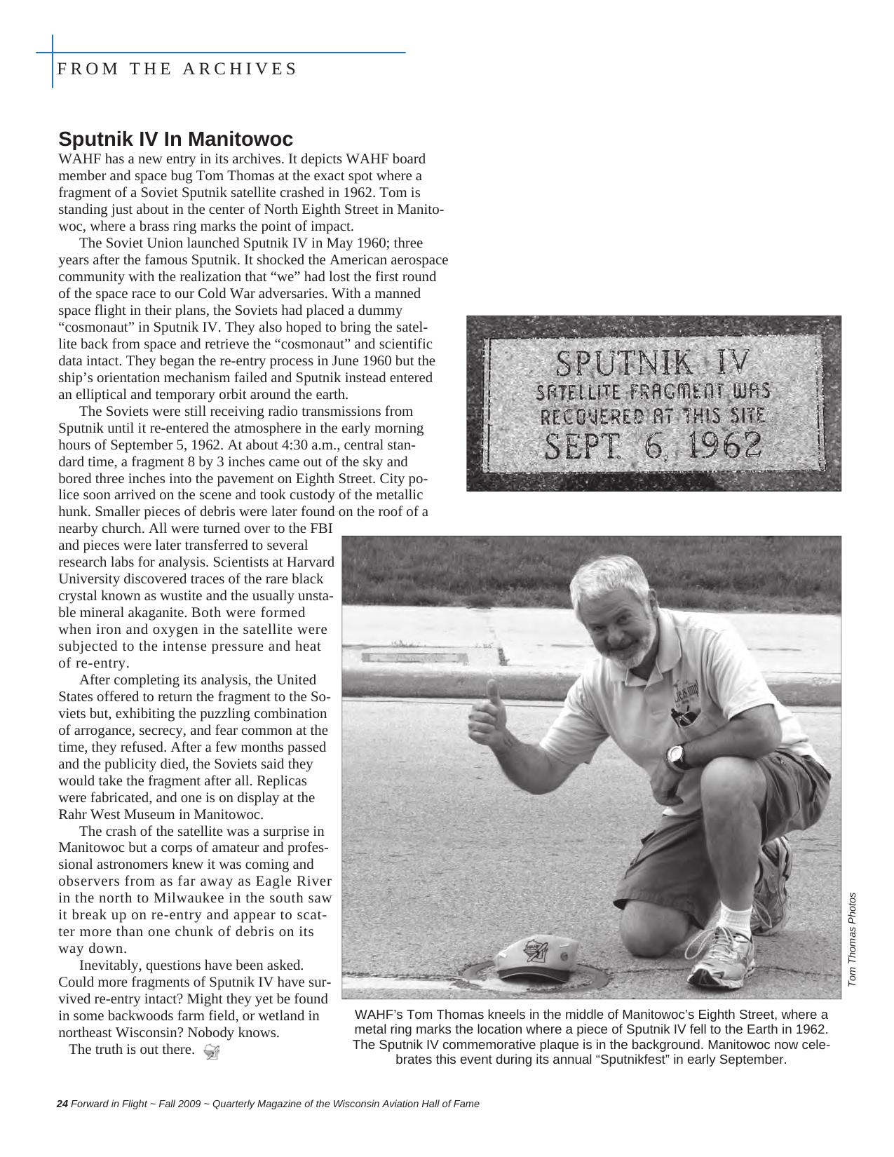 Forward in Flight - Fall 2009 -  Page24