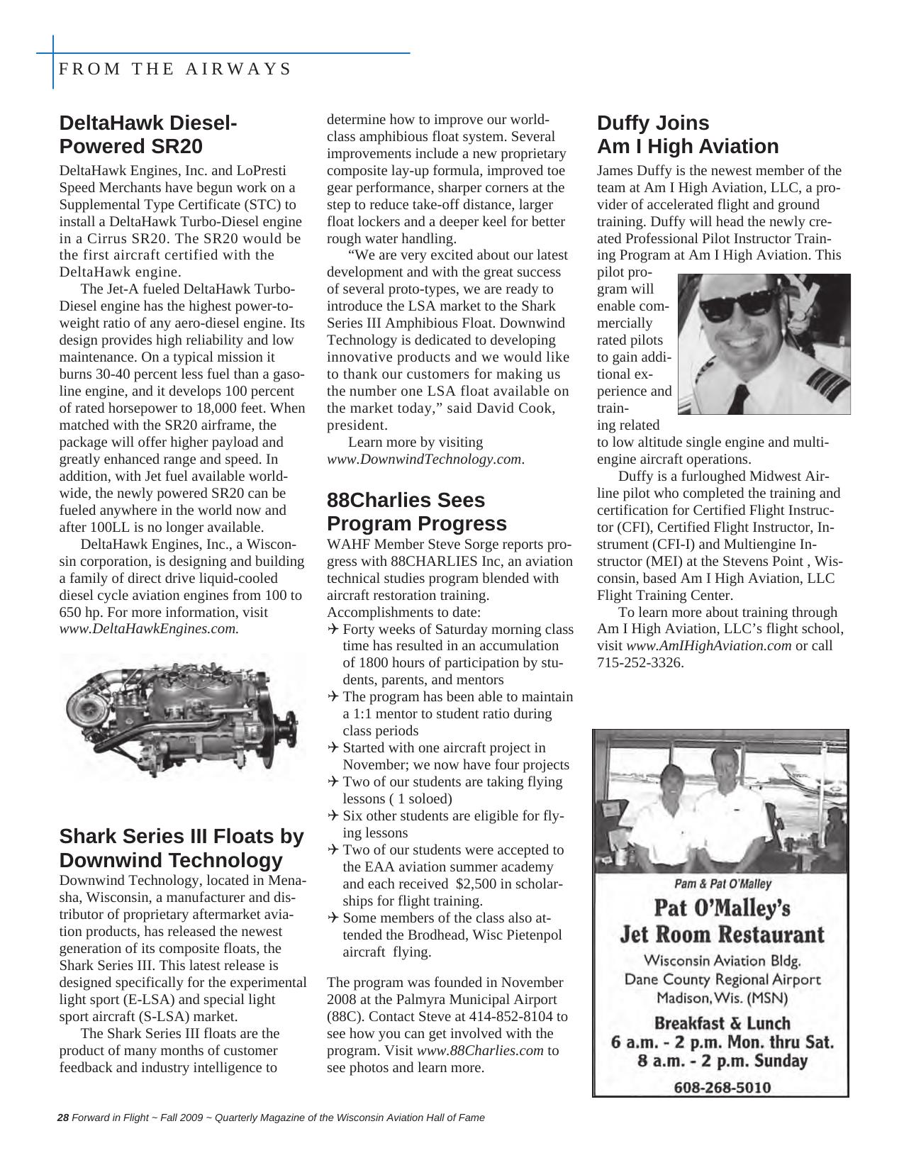 Forward in Flight - Fall 2009 -  Page28