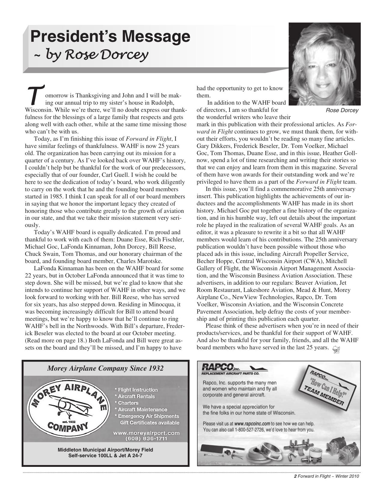 Forward in Flight Winter 2010 -  Page3