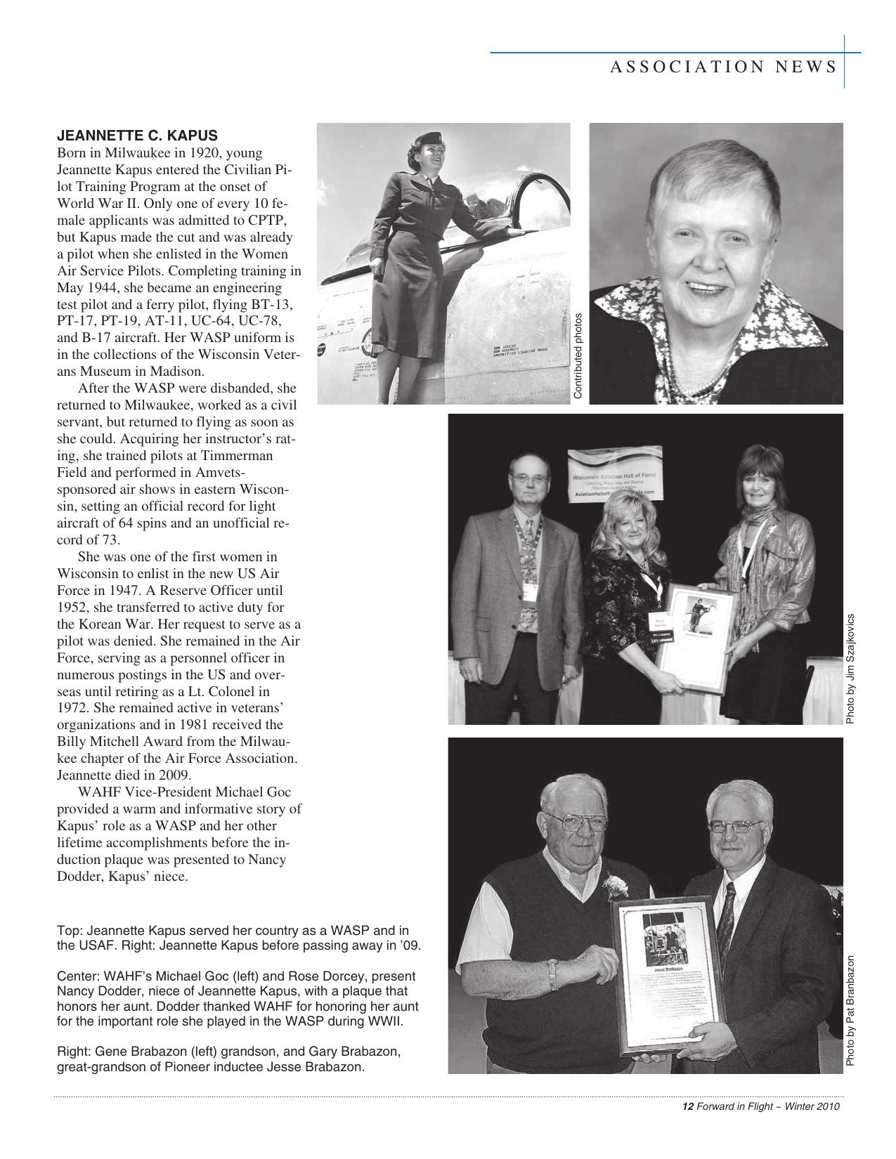 Forward in Flight Winter 2010 -  Page13