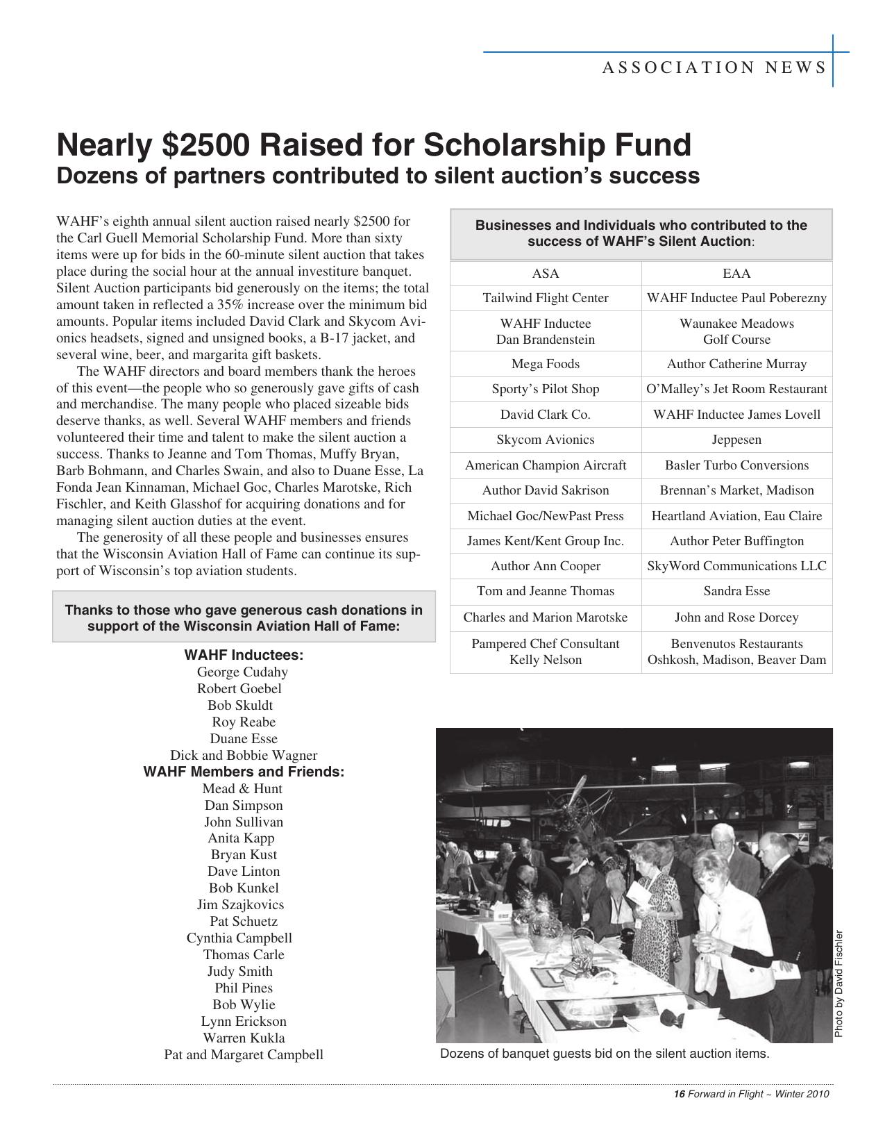 Forward in Flight Winter 2010 -  Page17