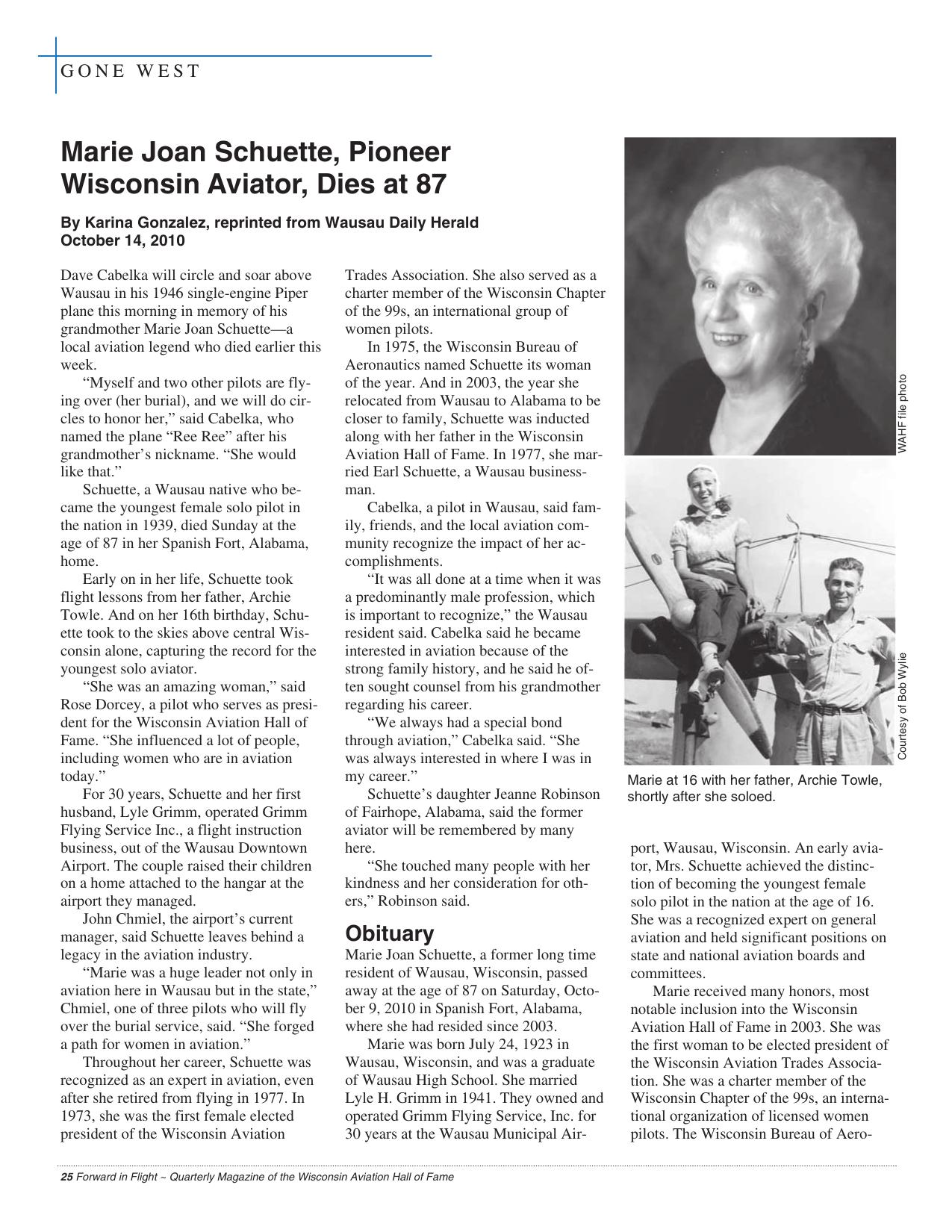 Forward in Flight Winter 2010 -  Page26