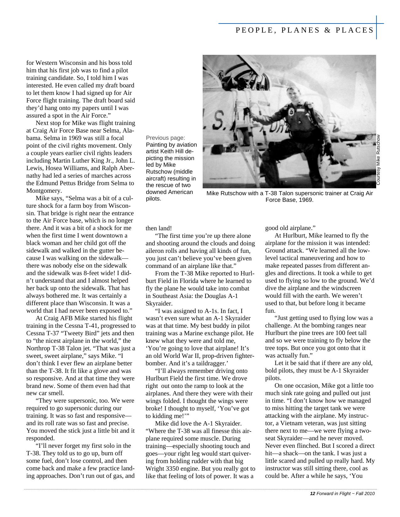 Forward in Flight - Fall 2010 -  Page13