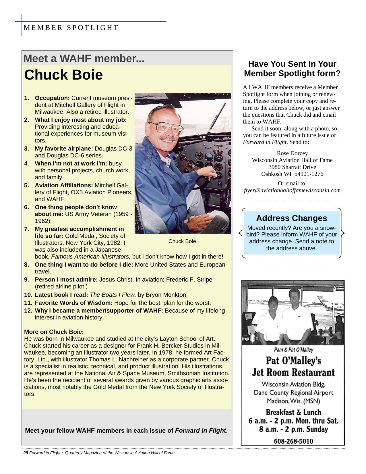 Forward in Flight - Fall 2010 -  Page30