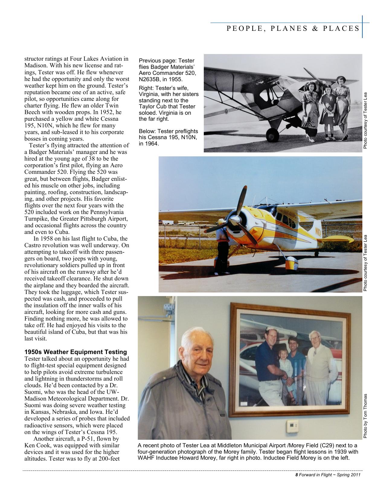 Forward in Flight - Spring 2011 -  Page9