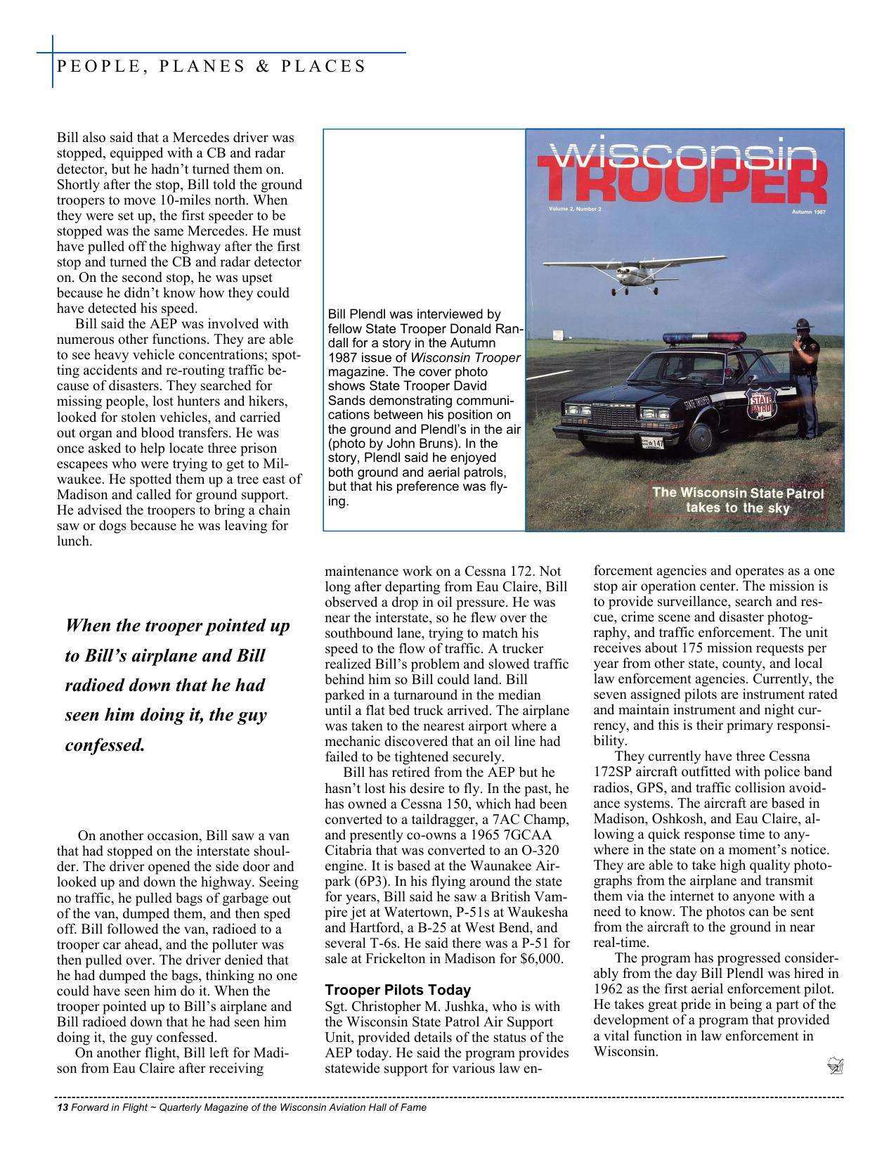 Forward in Flight - Spring 2011 -  Page14