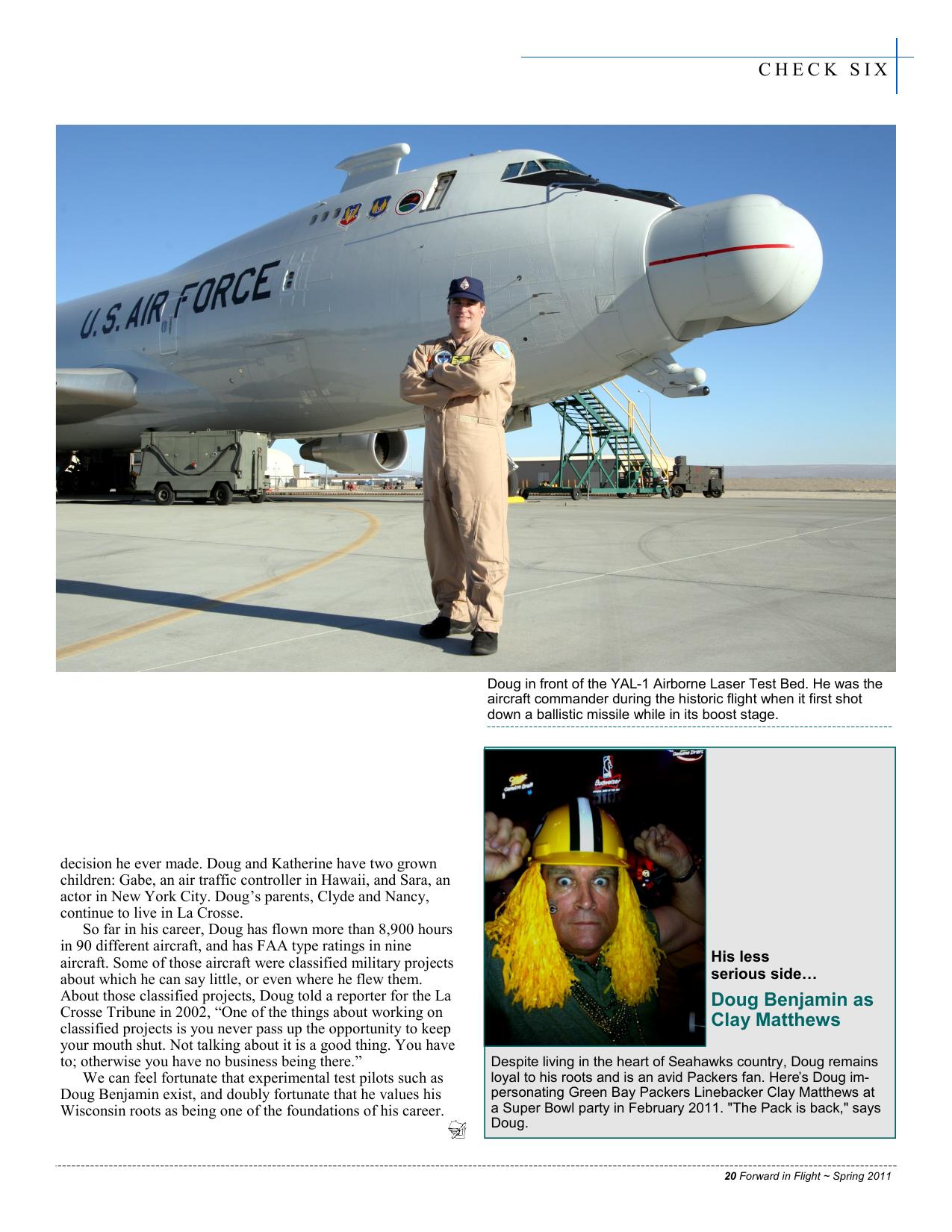 Forward in Flight - Spring 2011 -  Page21