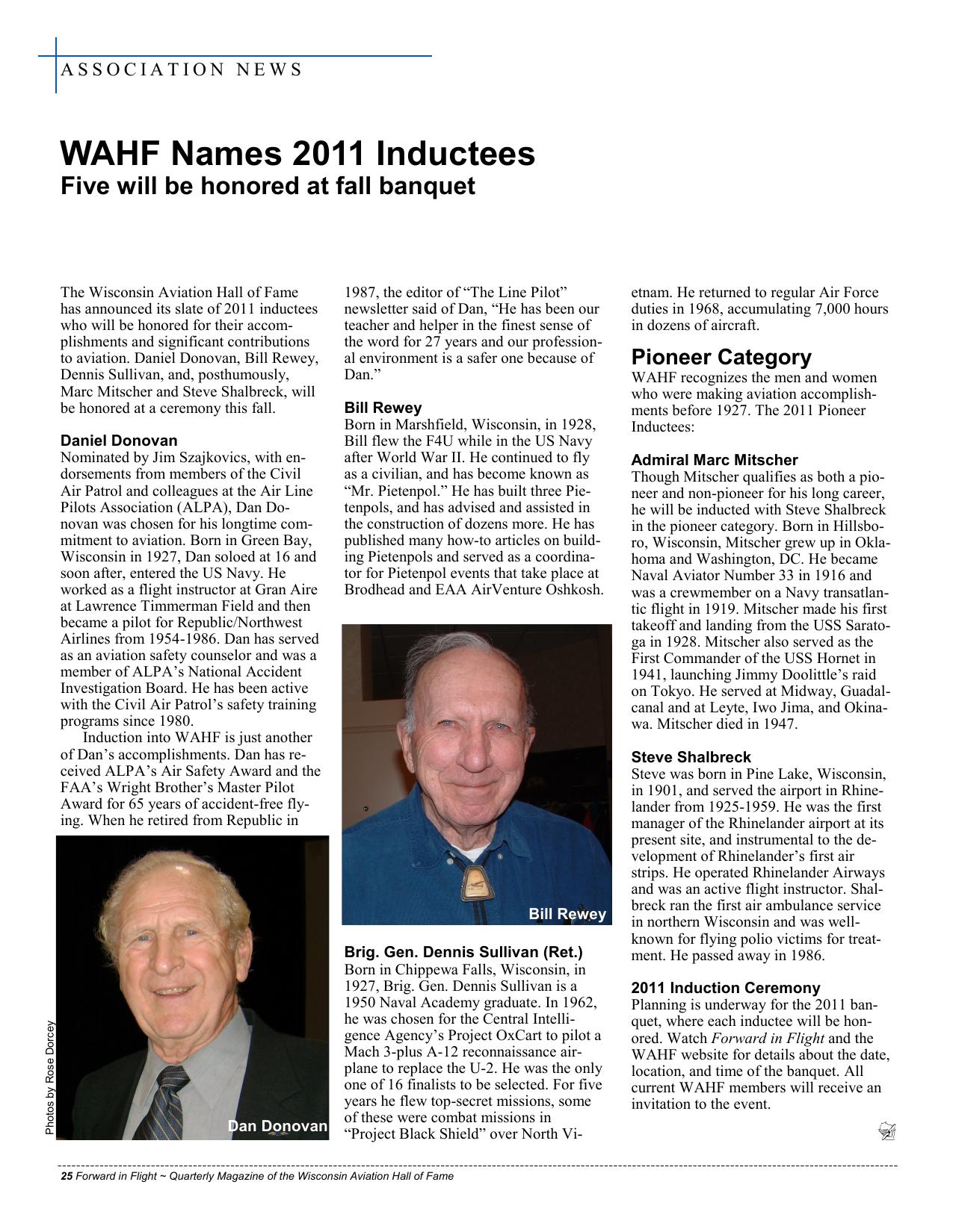 Forward in Flight - Spring 2011 -  Page26