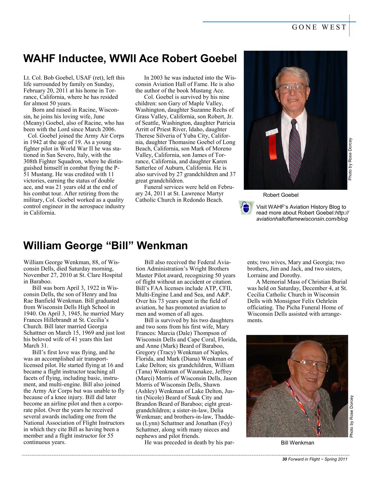 Forward in Flight - Spring 2011 -  Page31