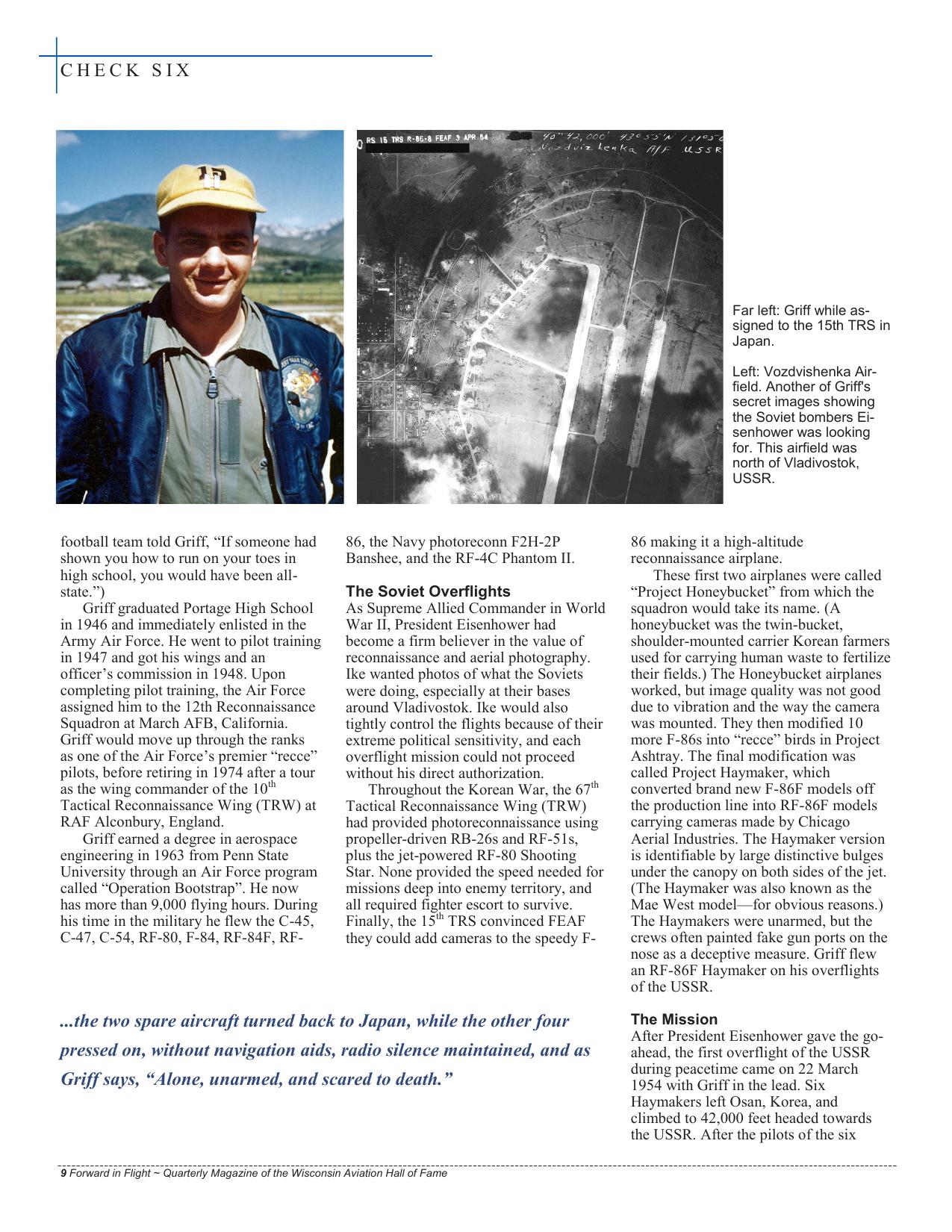 Forward in Flight - Summer 2011 -  Page10