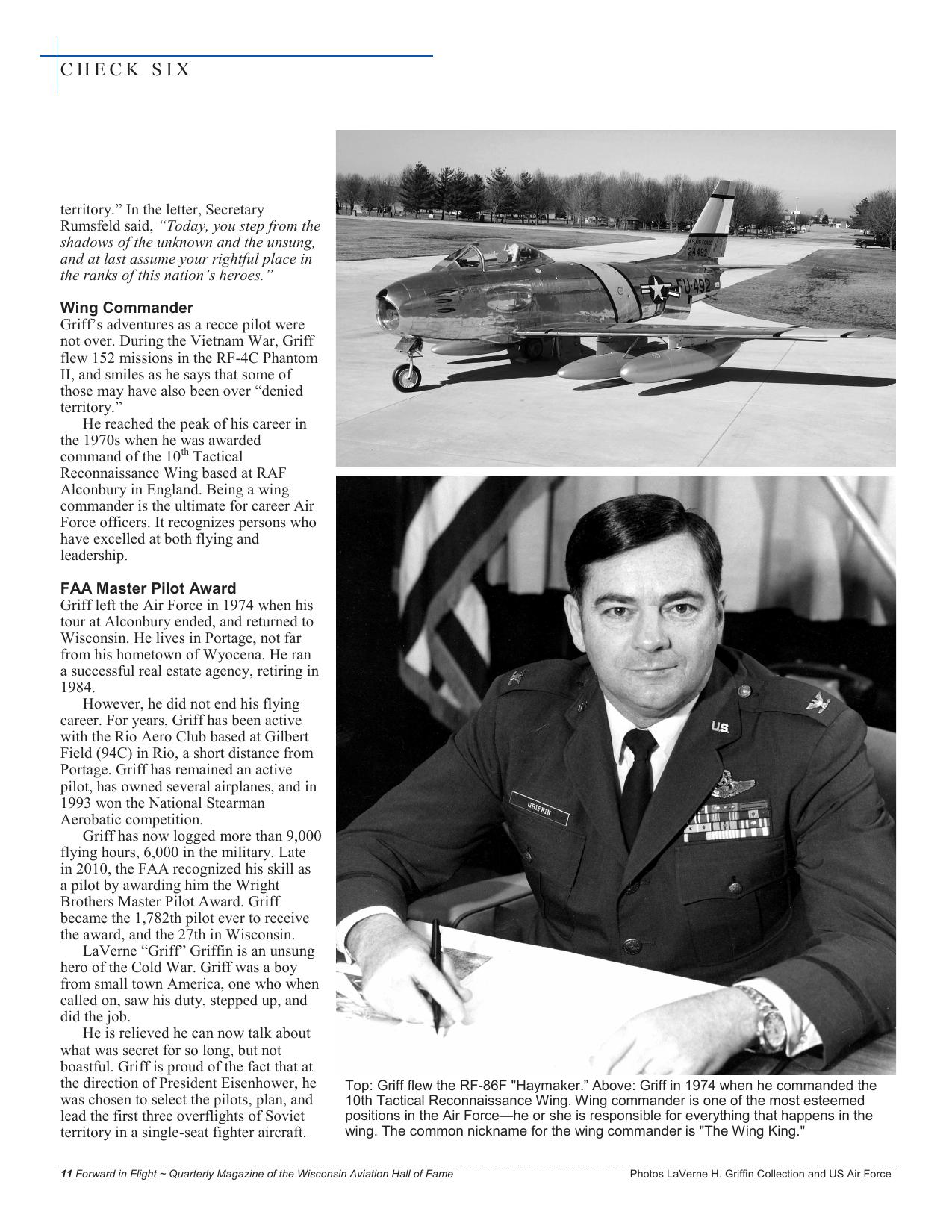 Forward in Flight - Summer 2011 -  Page12