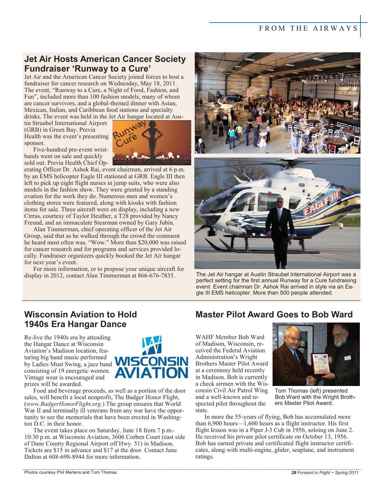 Forward in Flight - Summer 2011 -  Page29