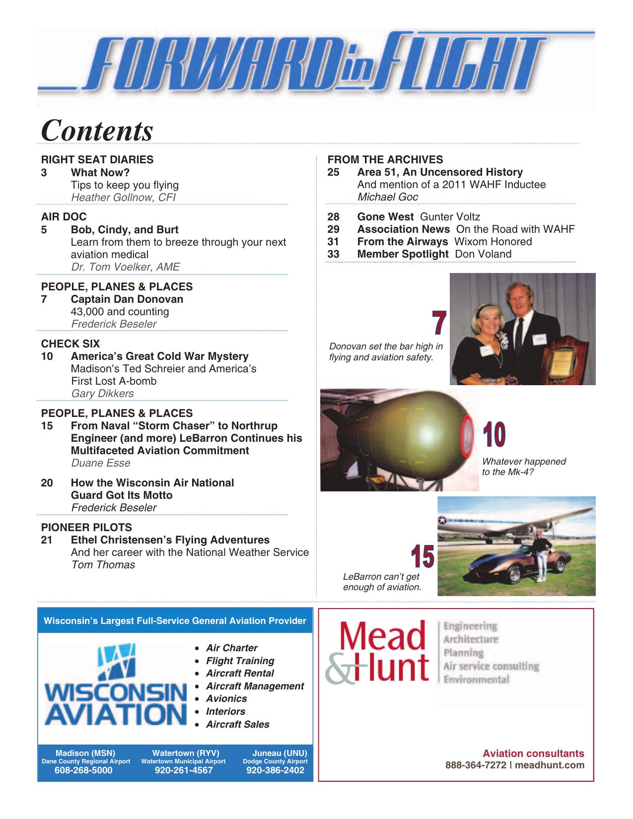 Forward in Flight - Fall 2011 -  Page2