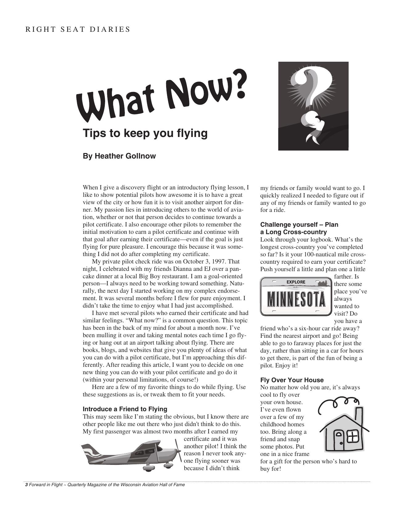 Forward in Flight - Fall 2011 -  Page4