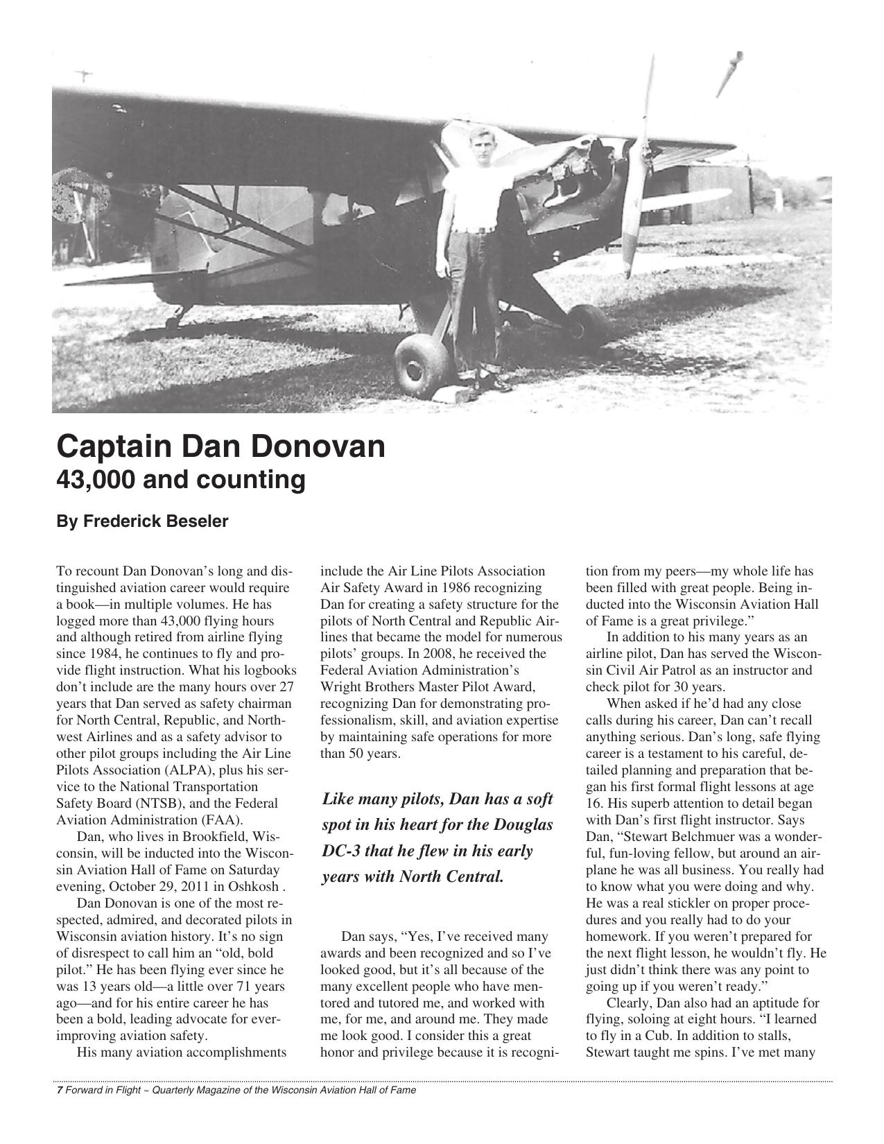 Forward in Flight - Fall 2011 -  Page8