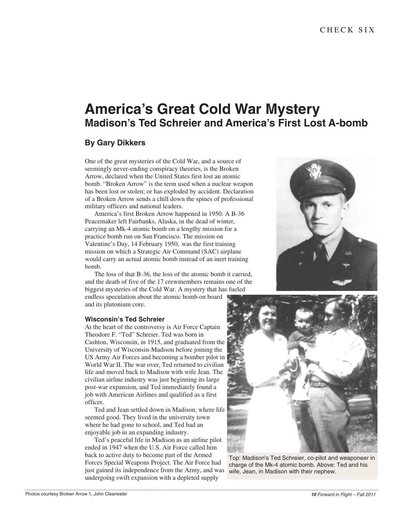 Forward in Flight - Fall 2011 -  Page11