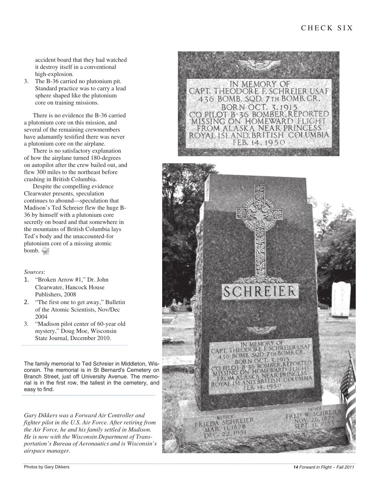 Forward in Flight - Fall 2011 -  Page15