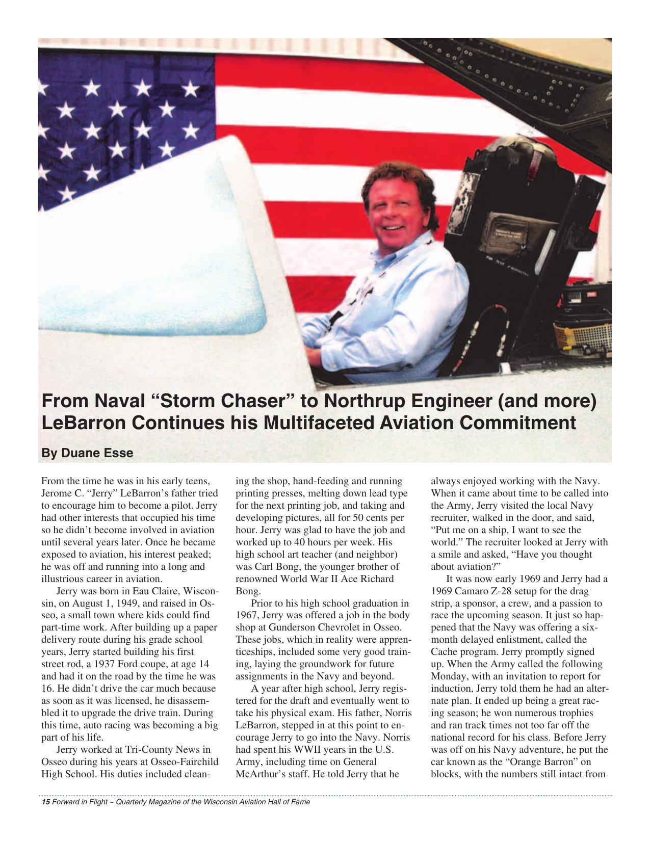 Forward in Flight - Fall 2011 -  Page16