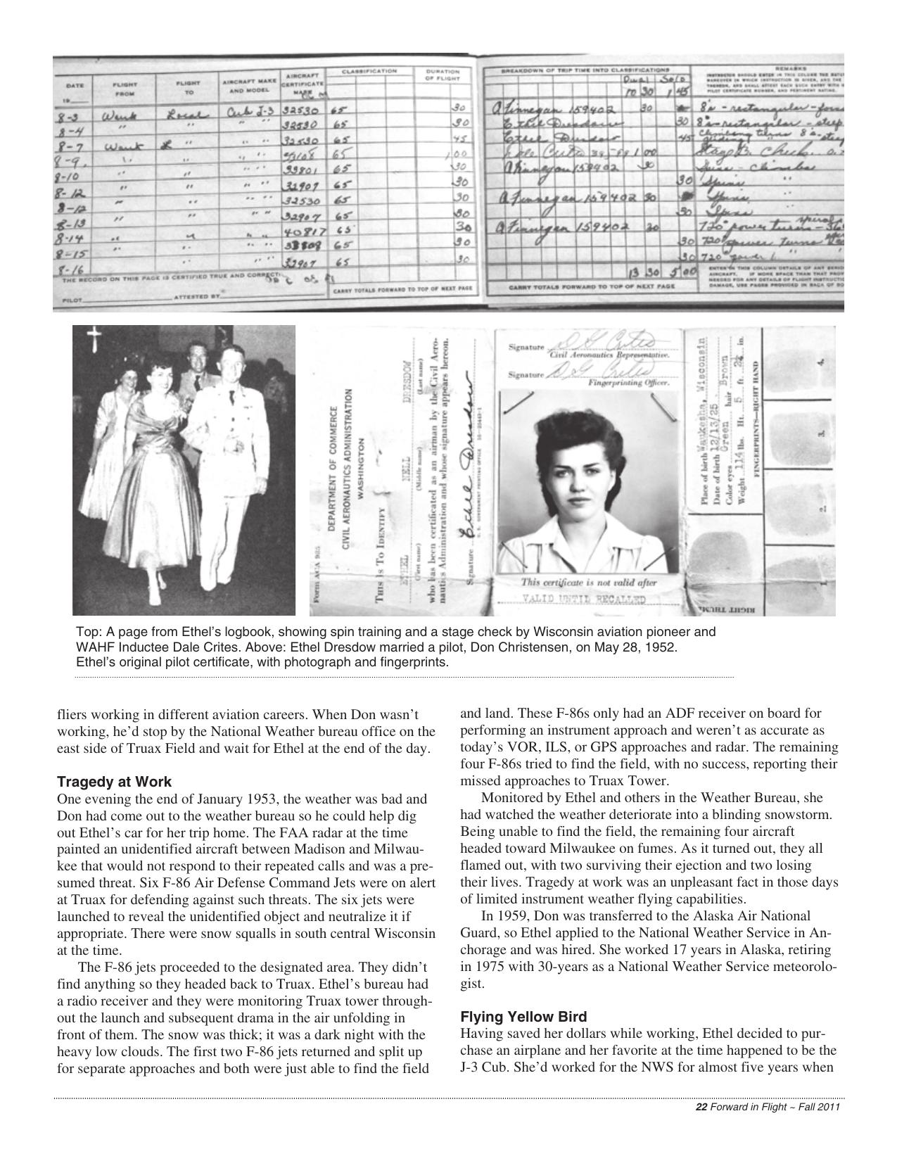 Forward in Flight - Fall 2011 -  Page23