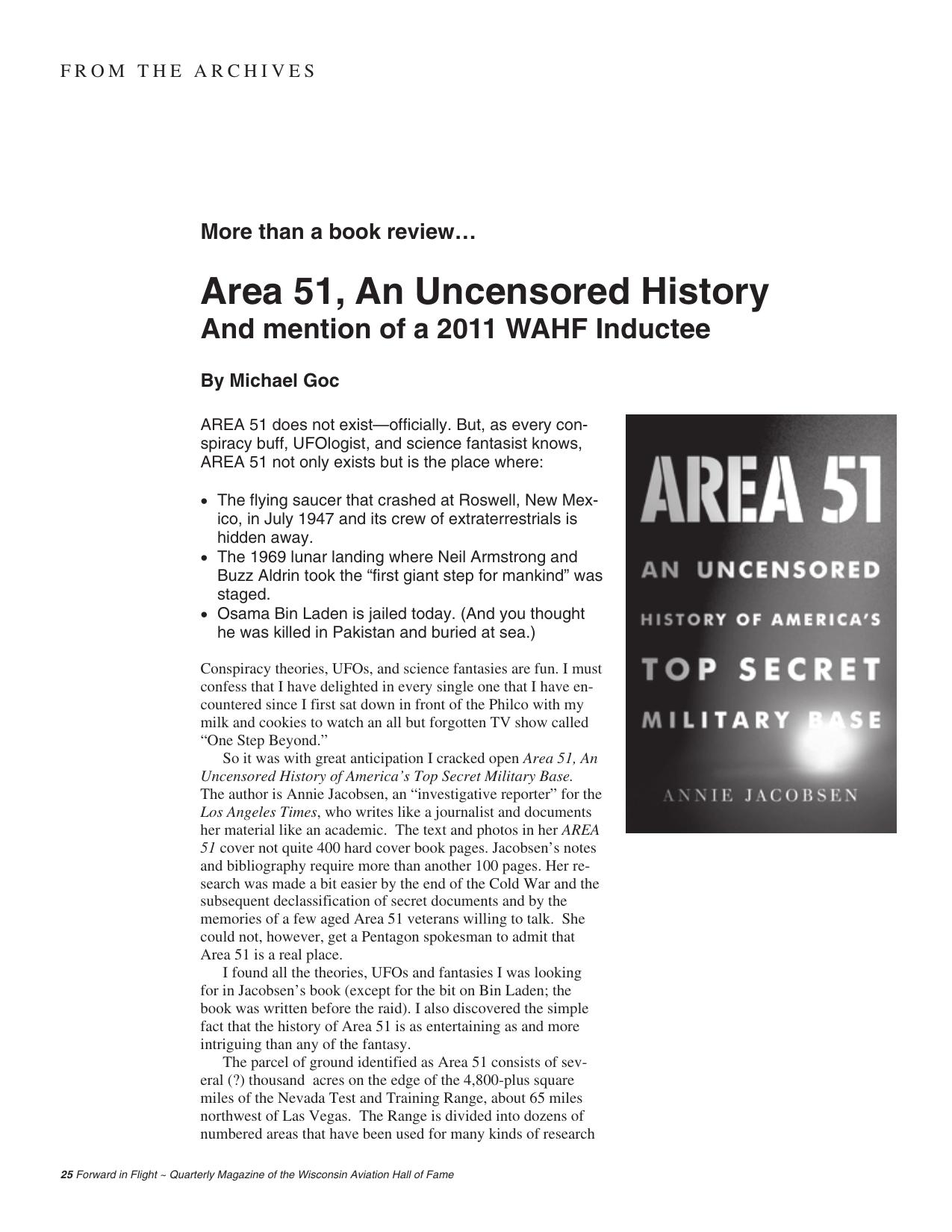 Forward in Flight - Fall 2011 -  Page26