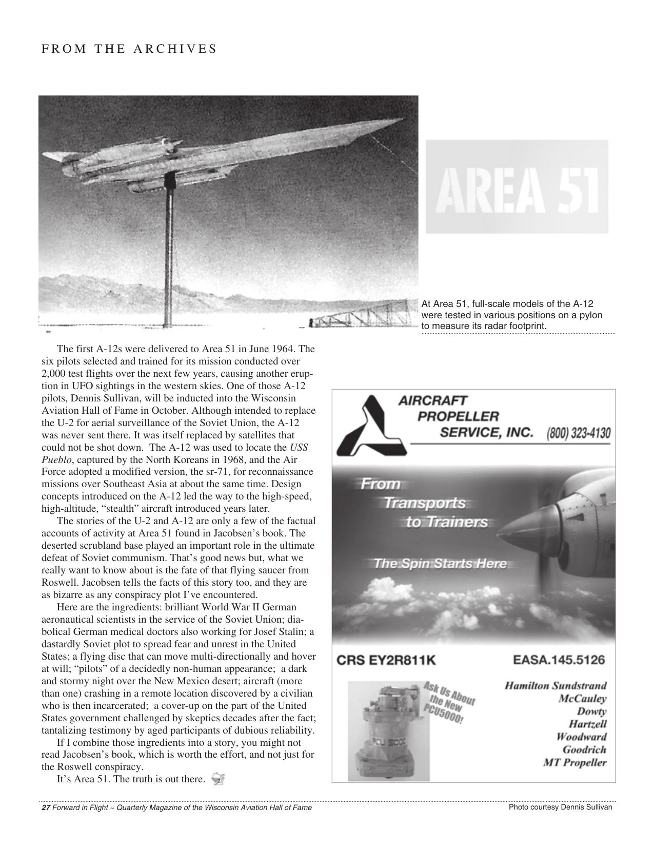 Forward in Flight - Fall 2011 -  Page28