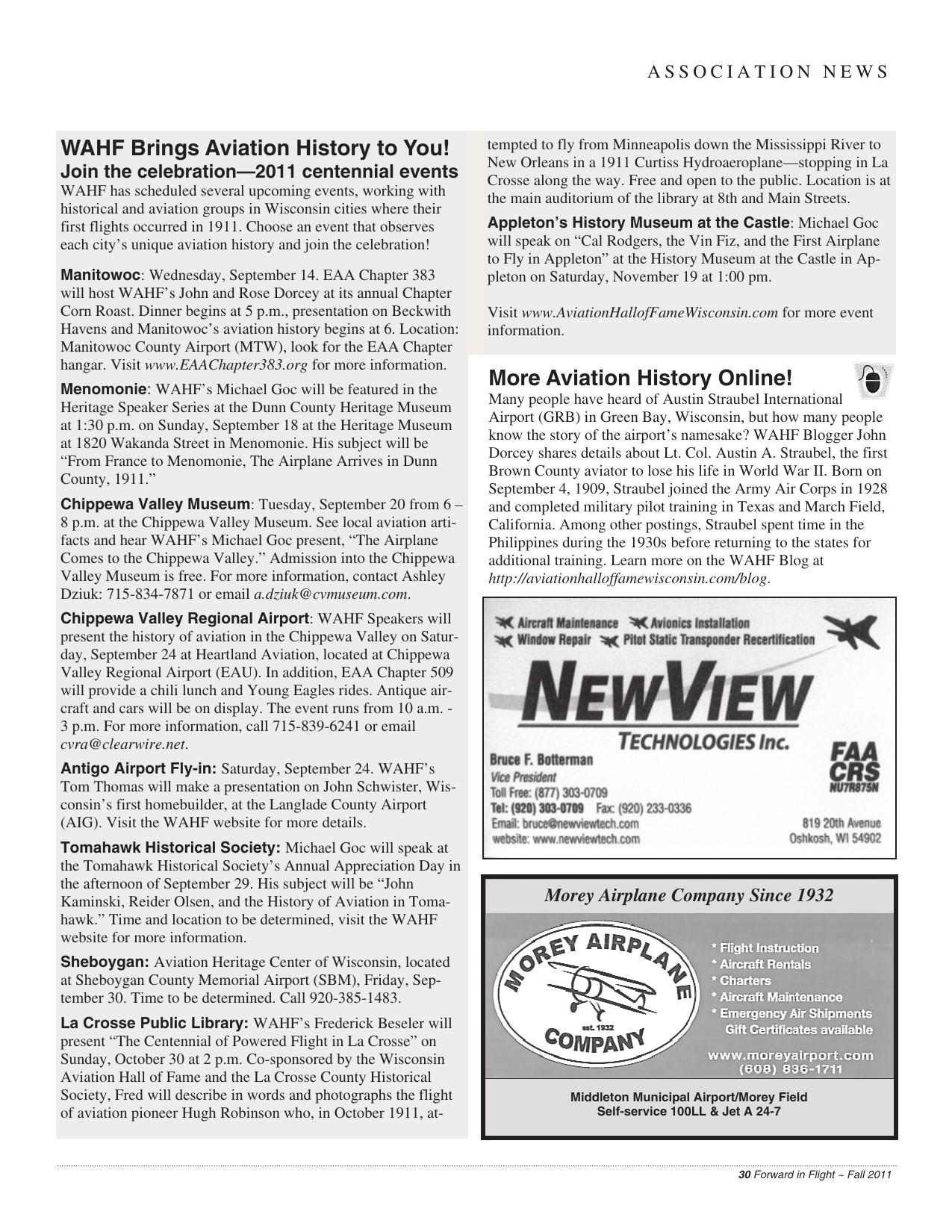 Forward in Flight - Fall 2011 -  Page31