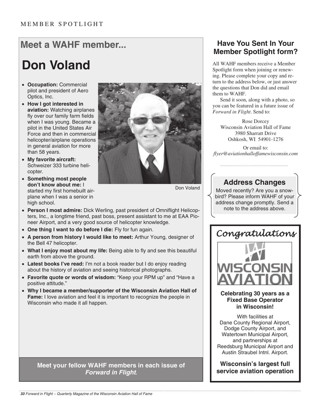Forward in Flight - Fall 2011 -  Page34