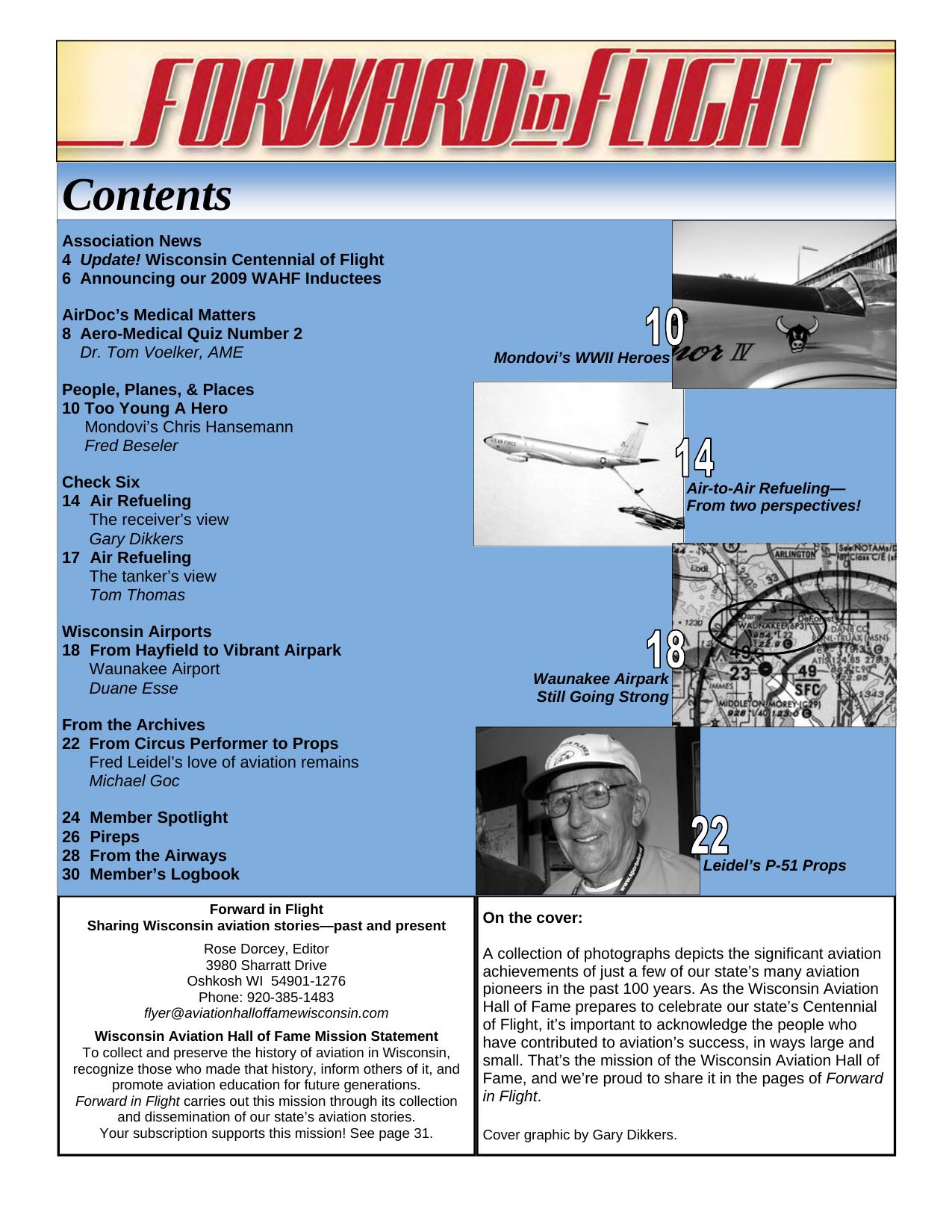 Forward in Flight - Spring 2009 -  Page2