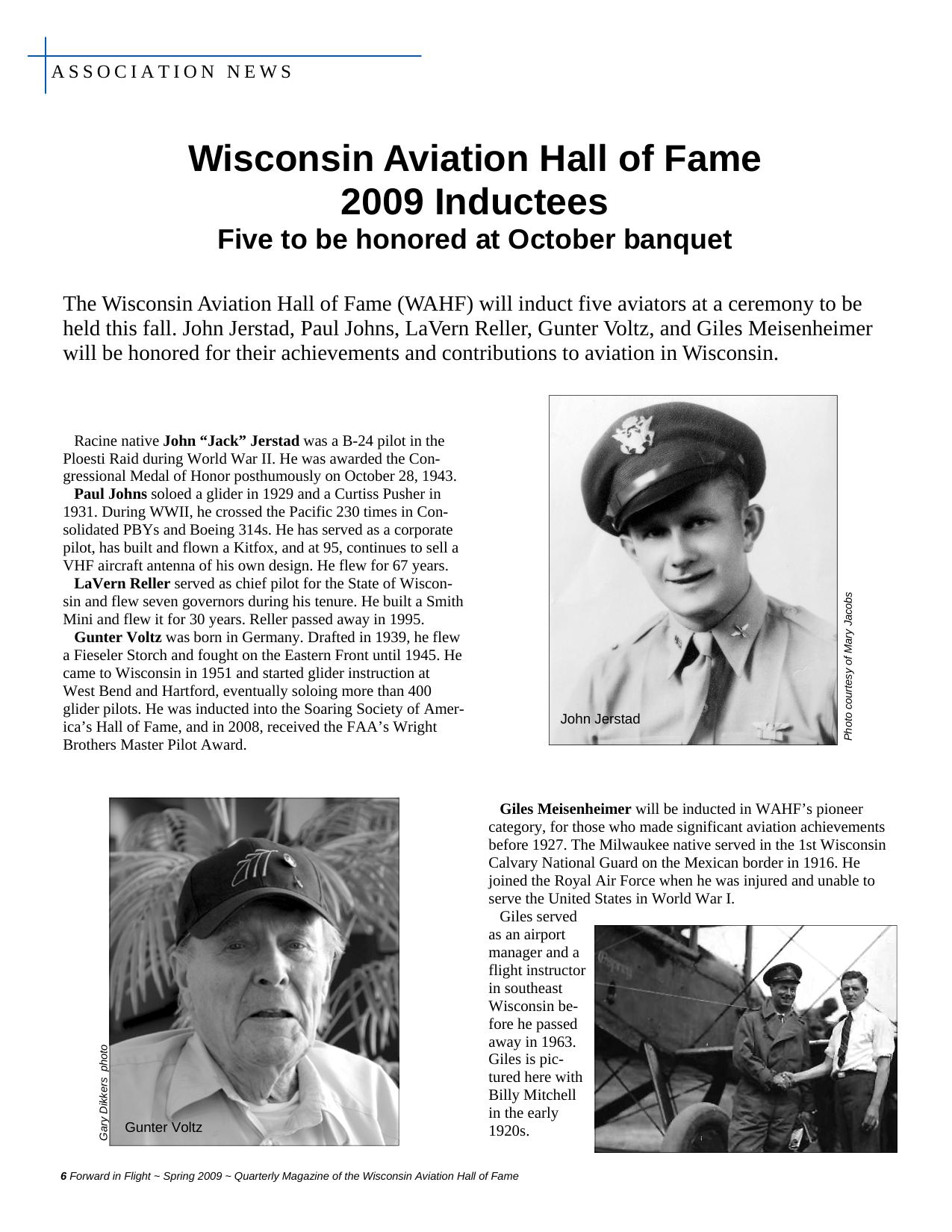 Forward in Flight - Spring 2009 -  Page6