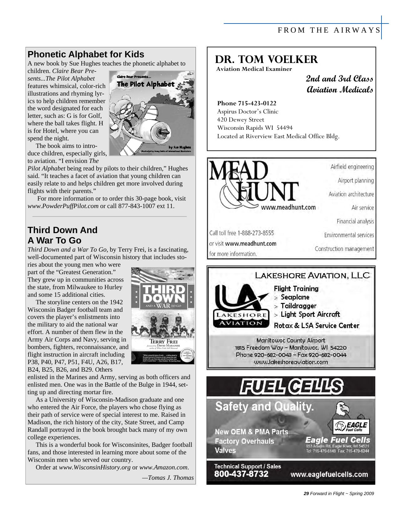 Forward in Flight - Spring 2009 -  Page29
