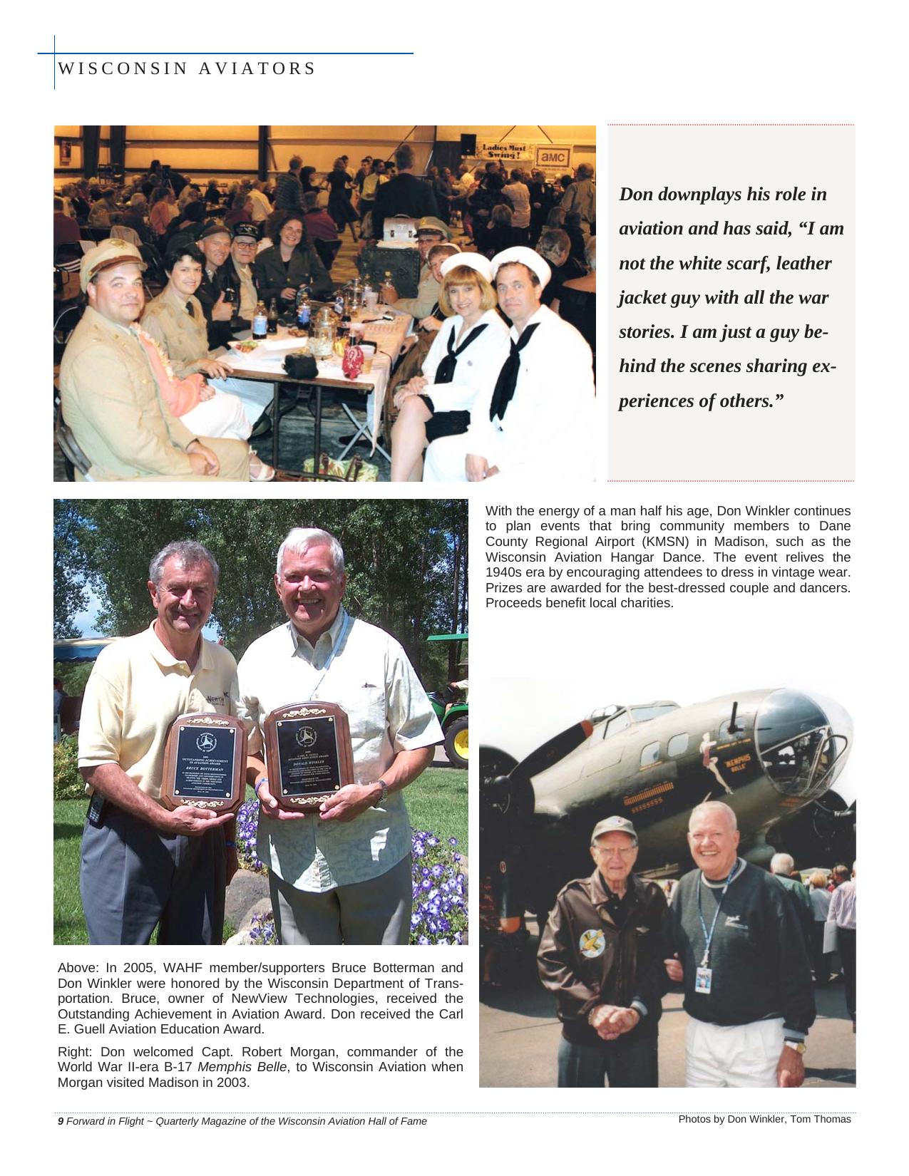 Forward in Flight - Winter 2011 -  Page10