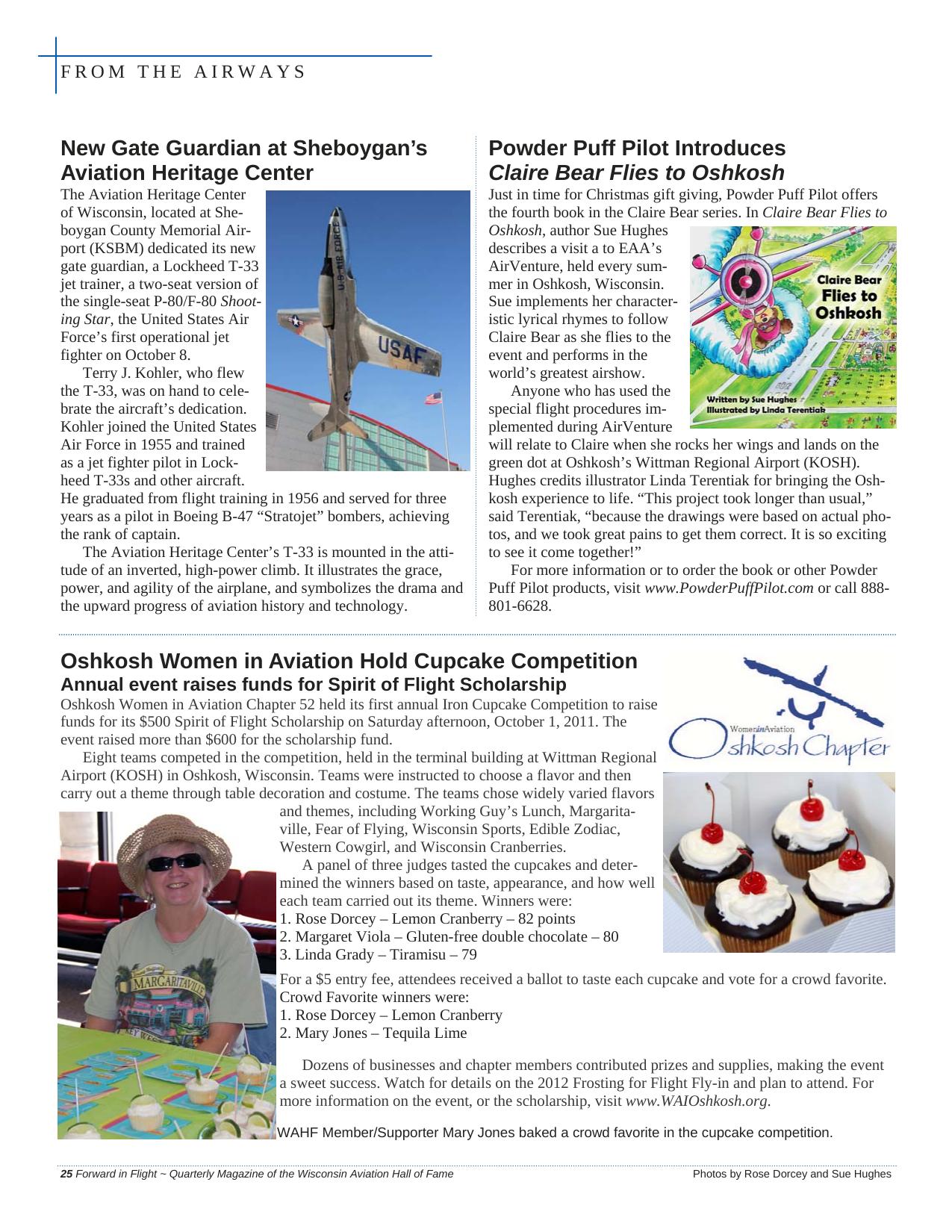 Forward in Flight - Winter 2011 -  Page28