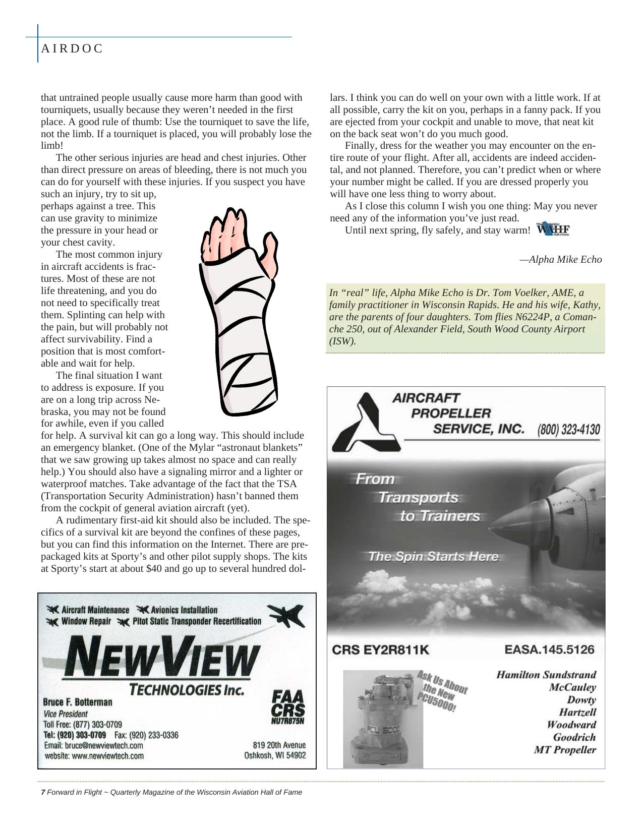 Forward in Flight - Winter 2012 -  Page8