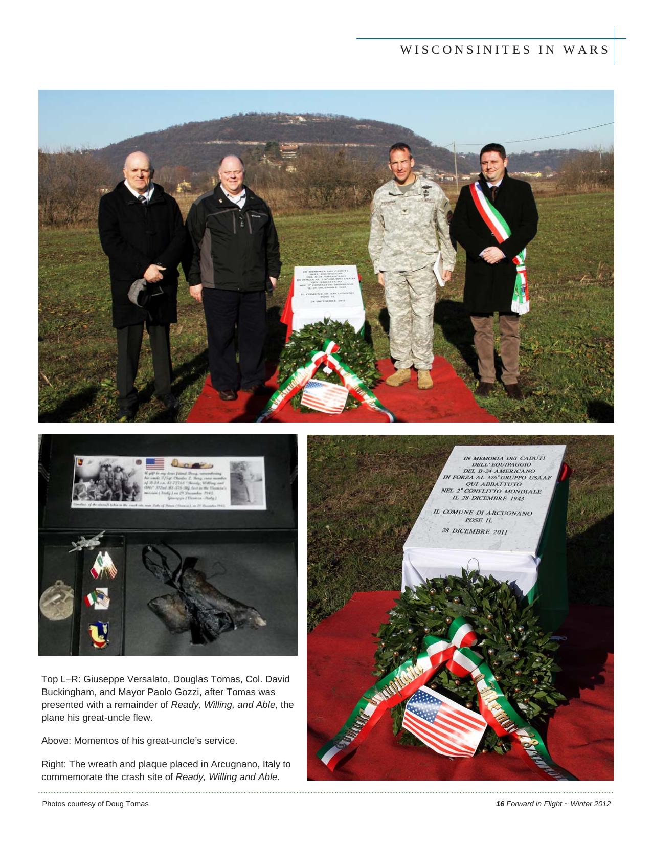 Forward in Flight - Winter 2012 -  Page17