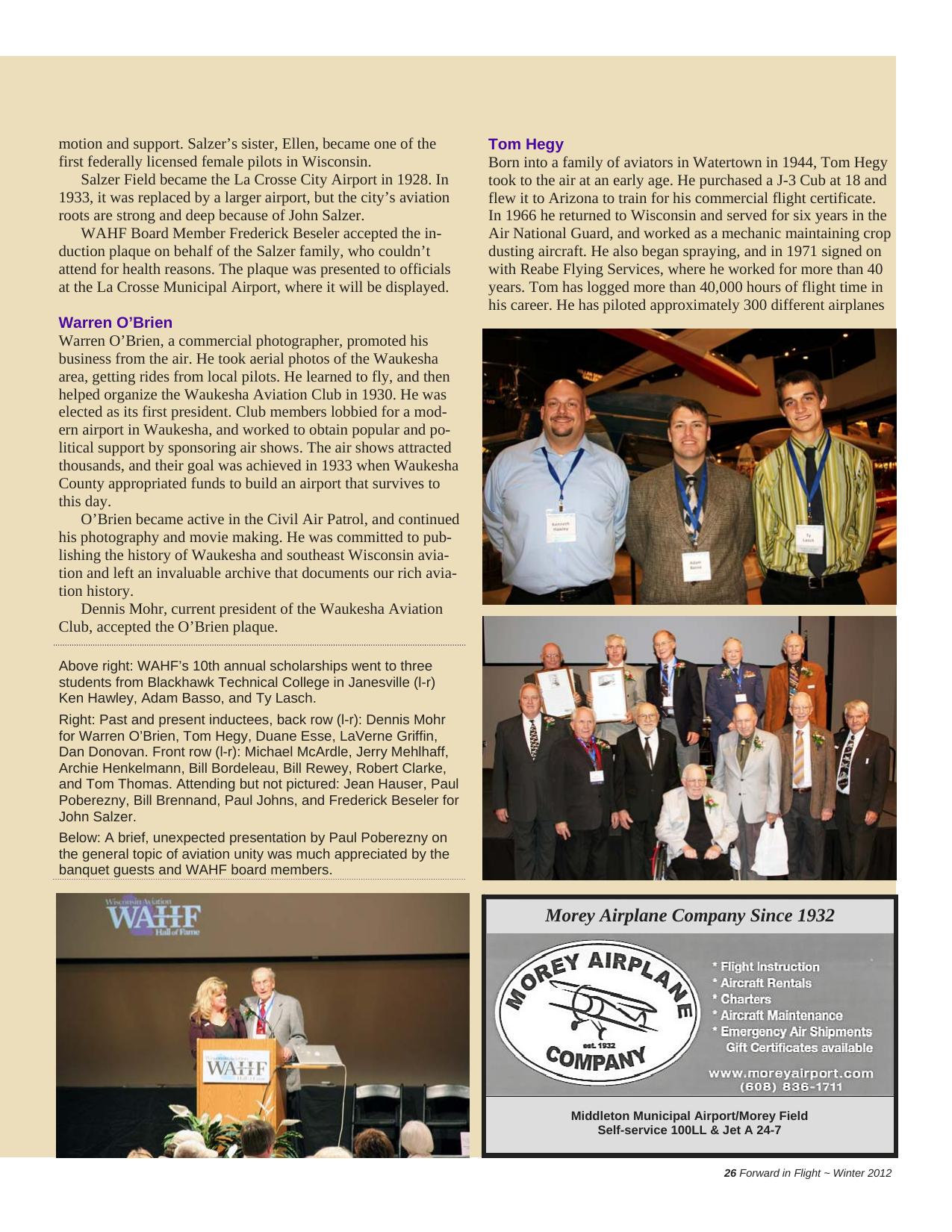 Forward in Flight - Winter 2012 -  Page27