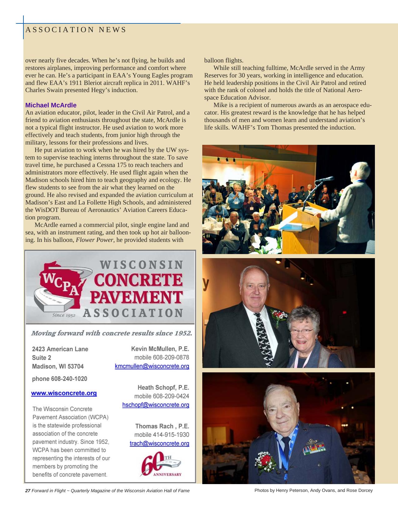Forward in Flight - Winter 2012 -  Page28